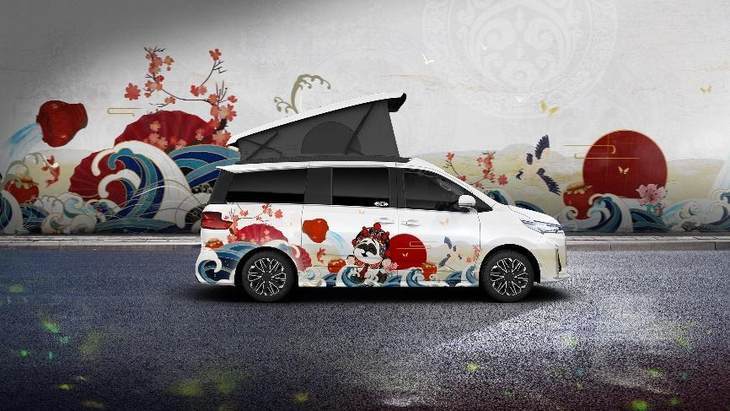 MAXUS玩转成都车展震撼发布多款新车电子pg游戏房车届“头号玩家”上汽大通(图3)